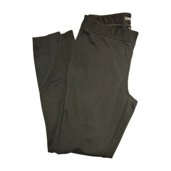 Express High Rise Ankle Skinny Pants Pull-On Full Length Slim Fit Black Size 8 - Picture 1 of 4